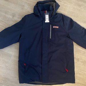 Vineyard Vines Men's Vineyard Navy Nor'Easter Down Jacket Size M